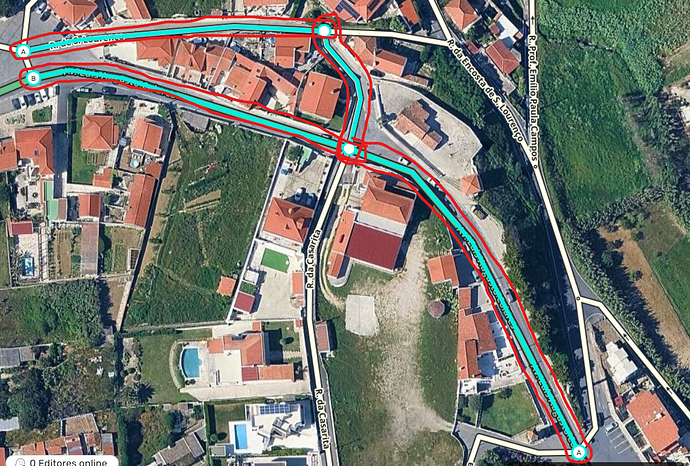 Azenhas - 4 segments closed